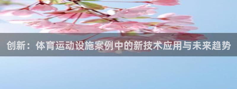 6T体育平台被端：创新：体育运动设施案例中的新技术应用与未来趋势